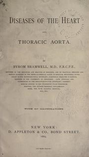 Cover of: Diseases of the heart and thoracic aorta