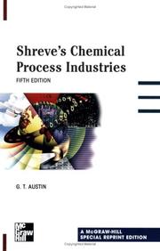 Cover of: Sre Shreves Chemical Process Industries Handbook, 5/E by Nicholas Basta