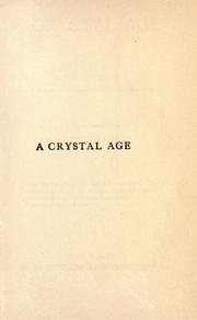 Cover of: A crystal age by W. H. Hudson