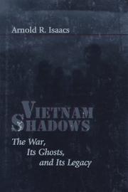 Cover of: Vietnam shadows by Arnold R. Isaacs