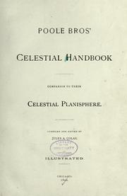Front cover of Poole bros' Celestial handbook by Jules A. Colas