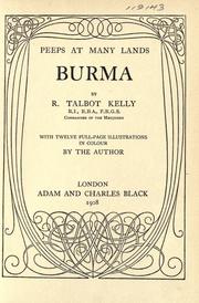 Cover of: Burma. by Robert Talbot Kelly