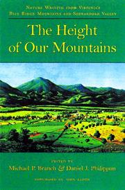 Cover of The height of our mountains