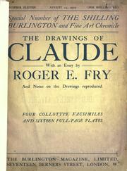 Cover of: The drawings of Claude by Claude Lorrain