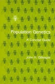Cover of: Population Genetics: A Concise Guide
