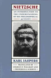 Nietzsche by Karl Jaspers