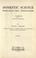 Cover of: Domestic science, principles and application