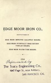 Boilers by Edge Moor iron company, Edge Moor, Del.