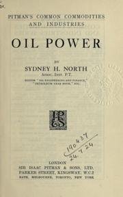 Cover of: Oil power.