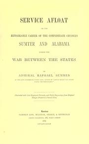 Cover of: Service afloat by Semmes, Raphael