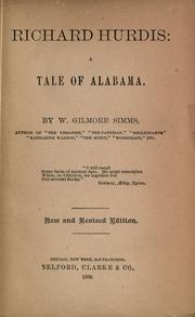 Cover of: Richard Hurdis by William Gilmore Simms