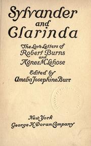 Sylvander and Clarindal by Robert Burns