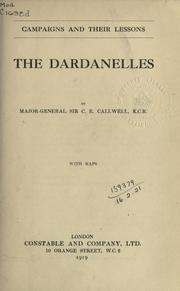 Cover of: The Dardanelles: with maps.