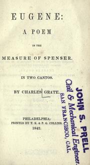 Cover of: Eugene by Charles Grate