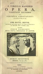 Cover of: Opera. by Publius Vergilius Maro