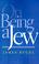 Cover of: On being a Jew