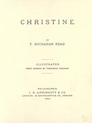 Cover of: Christine by Thomas Buchanan Read