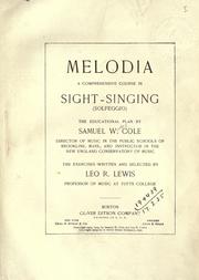 Melodia by Samuel W. Cole