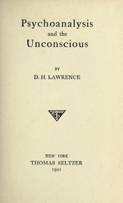 Cover of: Psychoanalysis and the unconscious and Fantasia of the unconscious