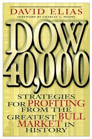 Cover of: Dow 40,000 | David Elias