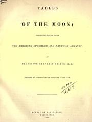 Tables of the moon by Benjamin Peirce