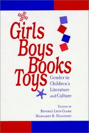 Cover of: Girls, Boys, Books, Toys by 