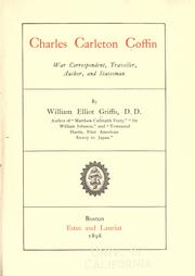 Cover of: Charles Carleton Coffin, war correspondent