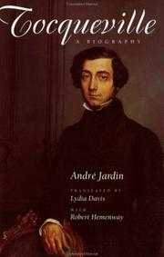 Cover of: Tocqueville by André Jardin