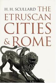 Cover of: The Etruscan cities and Rome by H. H. Scullard