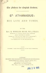 St. Athanasius by Robert Wheler Bush