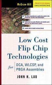 Cover of: Low Cost Flip Chip Technologies for DCA, WLCSP, and PBGA Assemblies