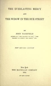 Cover of: The Everlasting mercy by John Masefield