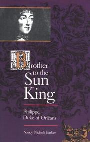 Cover of: Brother to the Sun King by Nancy Nichols Barker