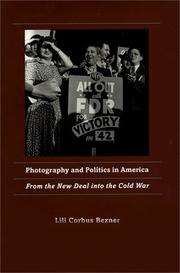 Photography and politics in America by Lili Corbus Bezner