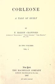 Cover of: Corleone by Francis Marion Crawford
