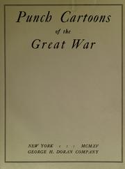 Cover of: Punch cartoons of the Great War. by 