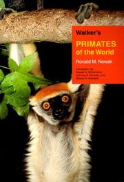 Cover of: Walker's primates of the world by Ronald M. Nowak