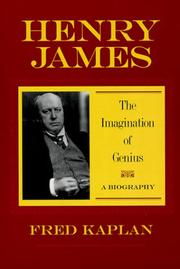 Cover of: Henry James by Kaplan, Fred