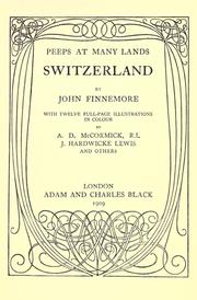 Cover of: Switzerland. by John Finnemore