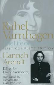 Cover of Rahel Varnhagen
