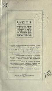 Cover of: Uveitis by 