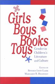 Cover of: Girls, Boys, Books, Toys by 