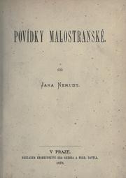 Cover of: Pov©Øidky malostransk©♭ by Jan Neruda