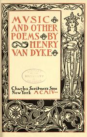 Cover of: Music by Henry van Dyke