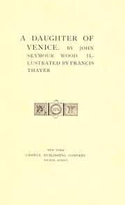 Cover of: daughter of Venice.