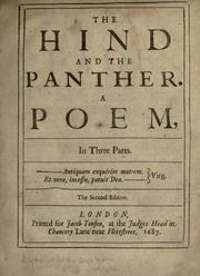 Cover of: The hind and the panther.