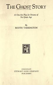 The ghost story by Booth Tarkington