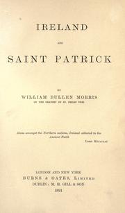 Cover of: Ireland and Saint Patrick by William Bullen Morris