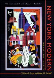 Cover of: New York Modern by William B. Scott, Peter M. Rutkoff