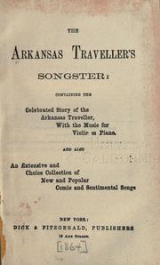 Cover of: The Arkansas Traveller's songster by 